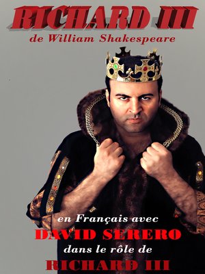 cover image of RICHARD III de William Shakespeare en Français (monologues)